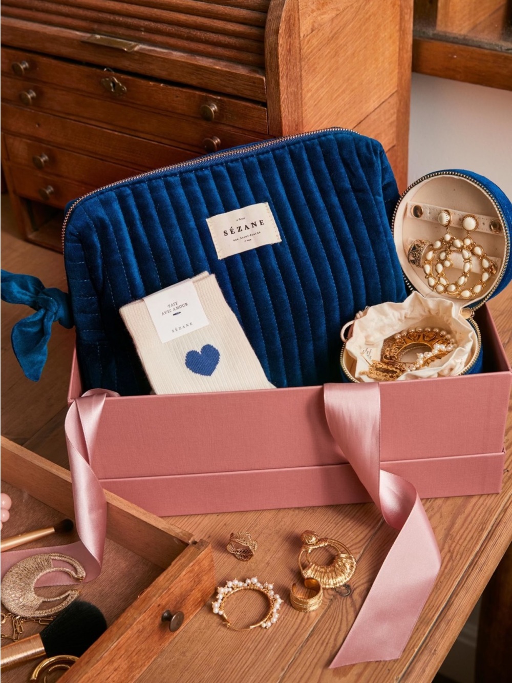 NWT Sézane Travel Gift Set